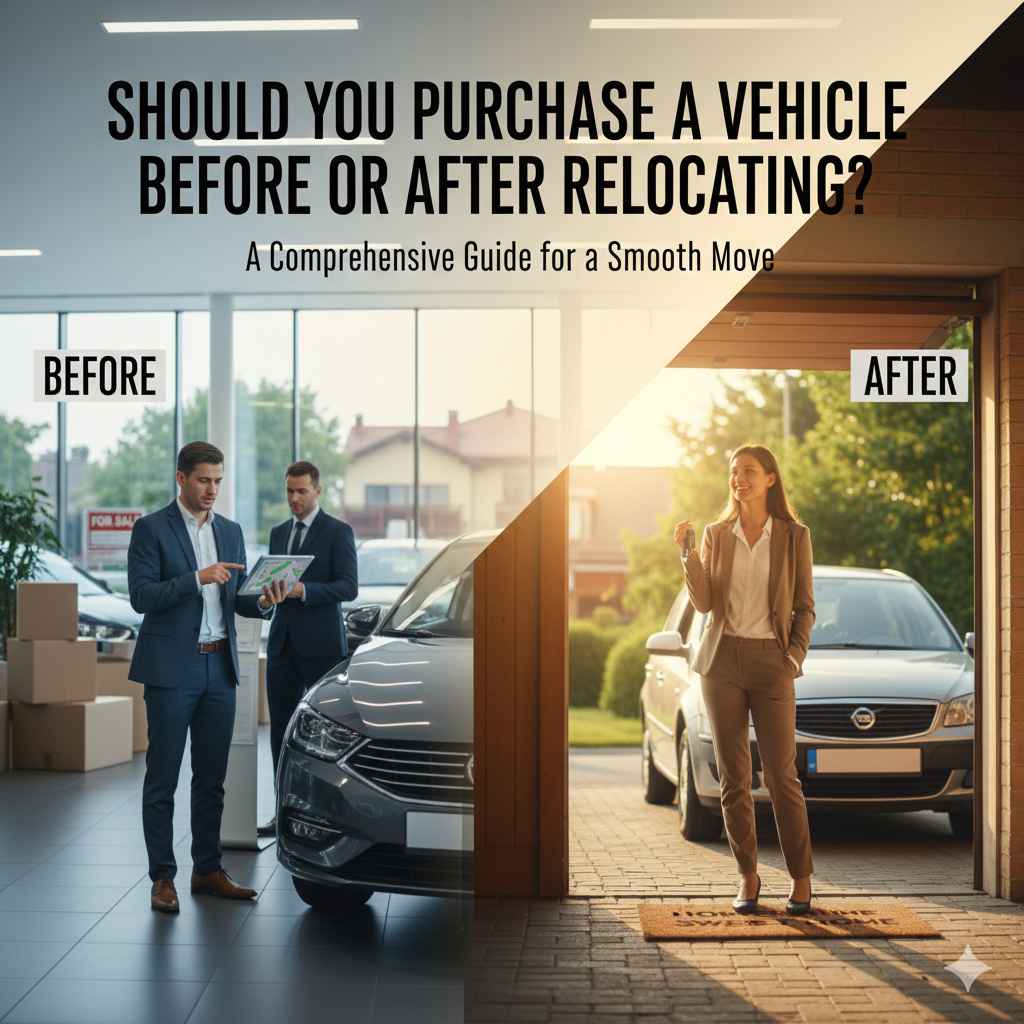 Should You Purchase a Vehicle Before or After Relocating