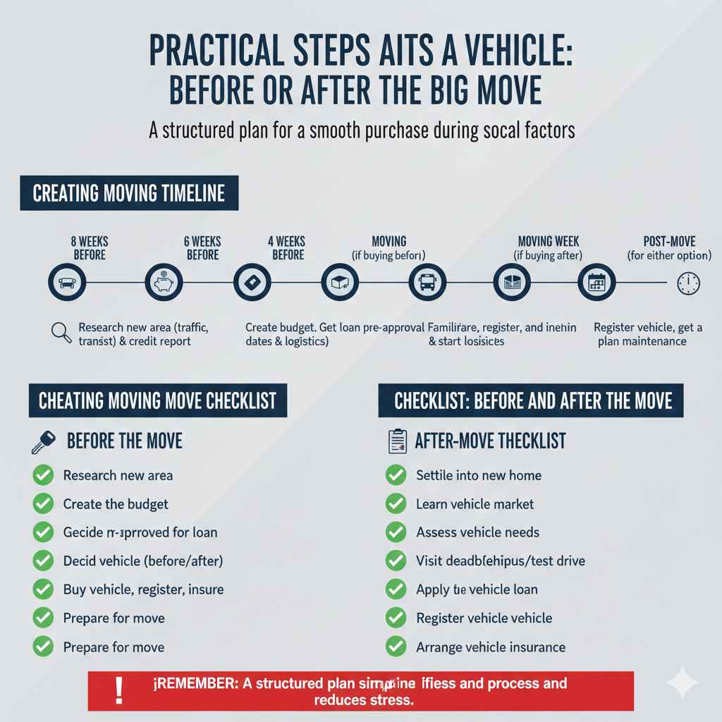 Practical Steps and a Moving Checklist