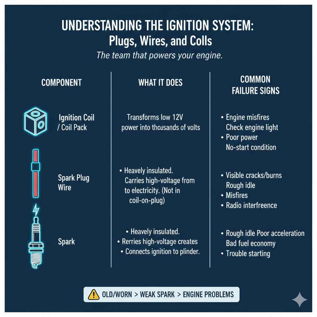 Understanding the Ignition System: Plugs, Wires, and Coils