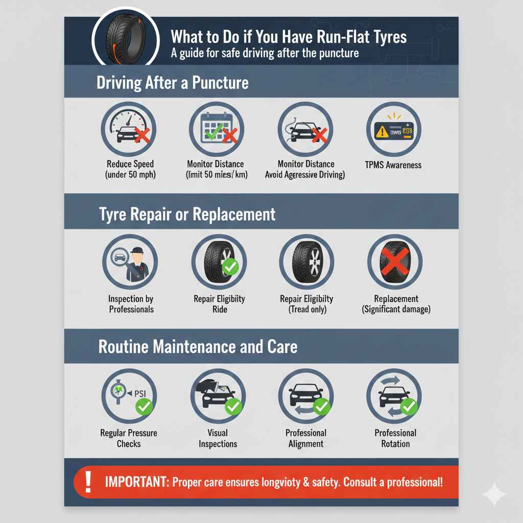 What to Do if You Have Run-Flat Tyres