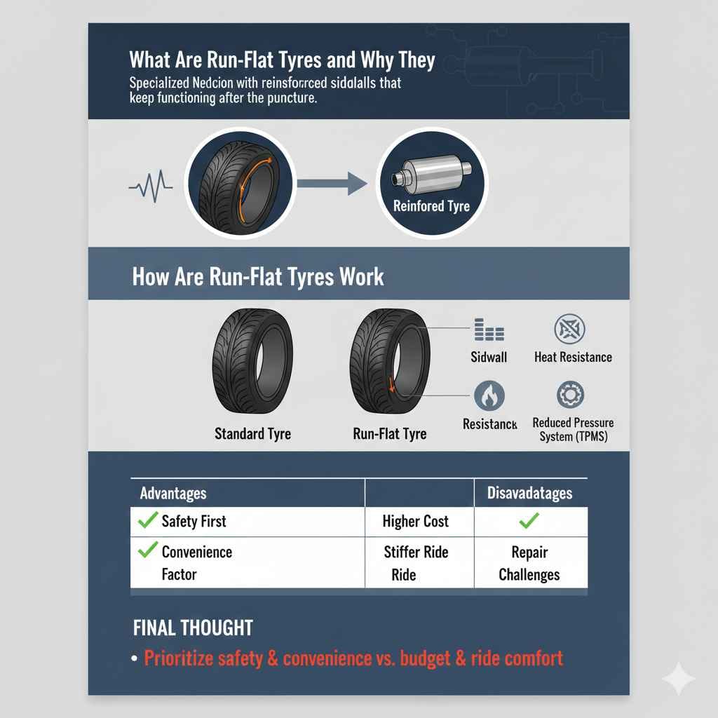 What Are Run-Flat Tyres and Why They Matter