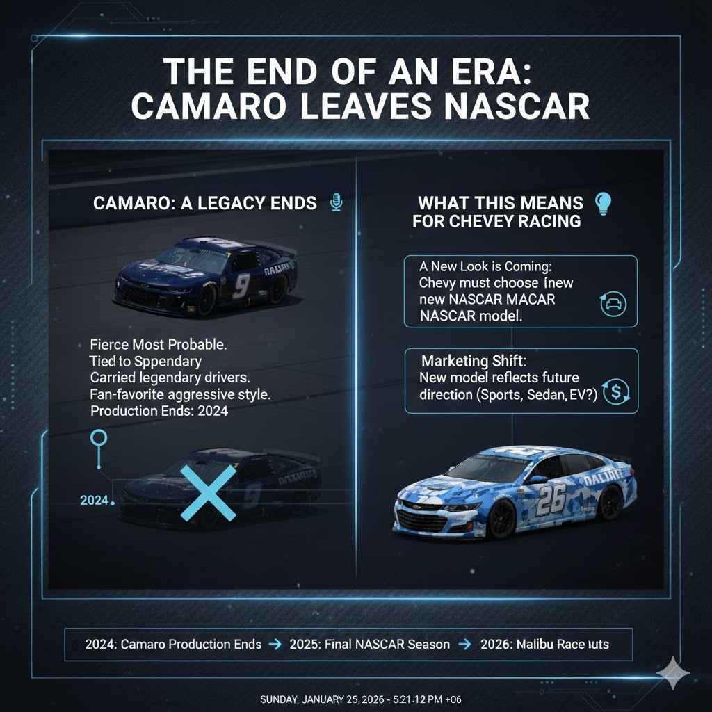 Why the Camaro is Leaving NASCAR