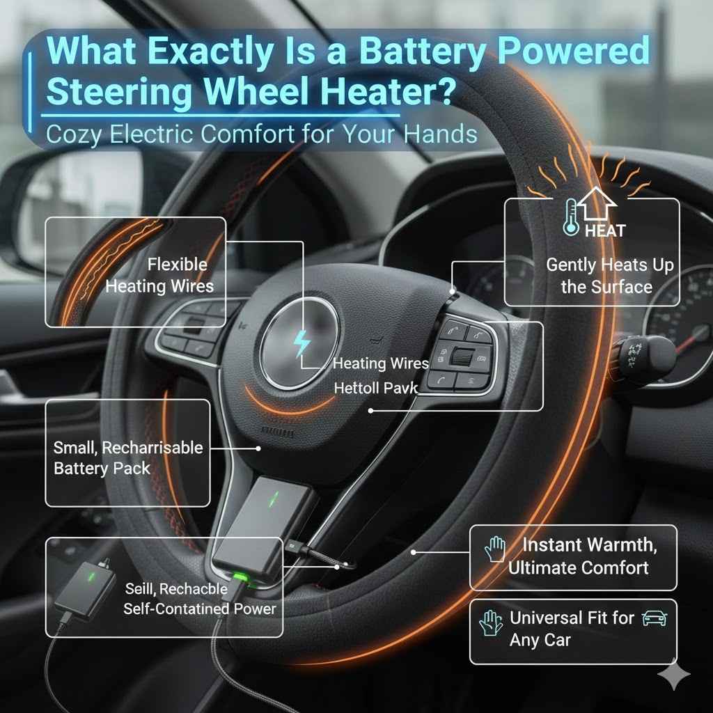 What Exactly Is a Battery Powered Steering Wheel Heater?