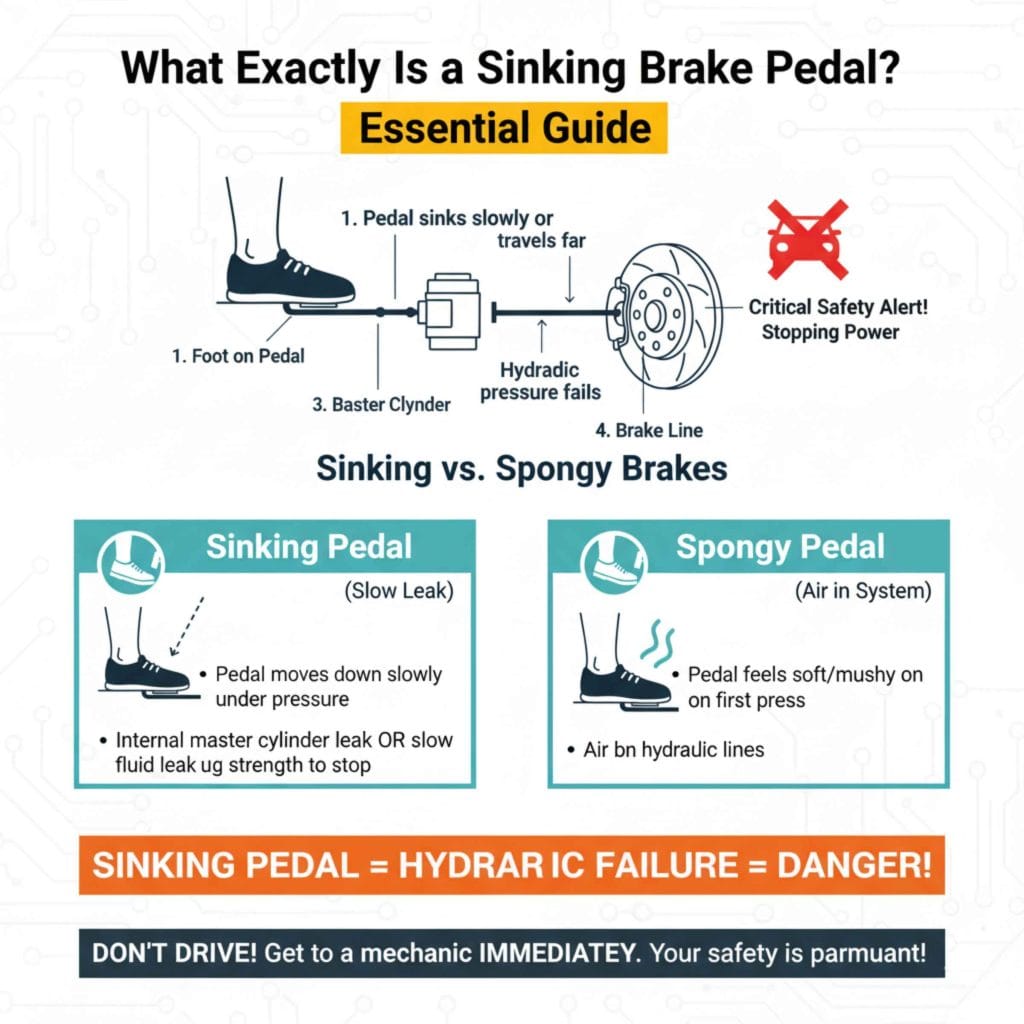 What Exactly Is a Sinking Brake Pedal