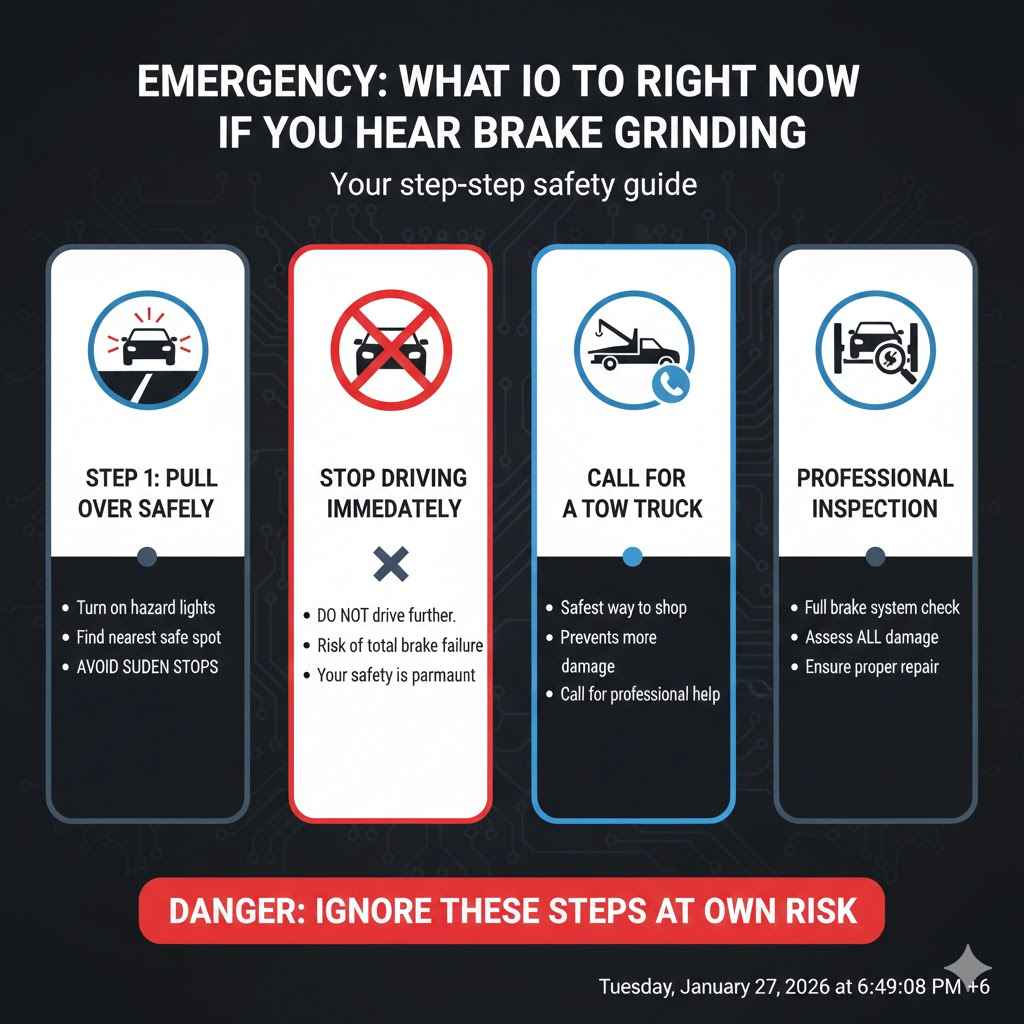 What to Do Right Now* If You Hear Grinding