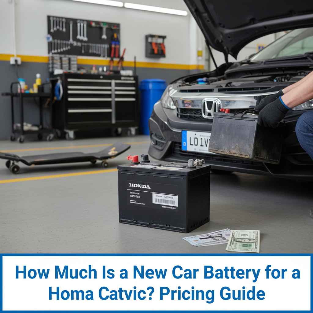 How Much Is a New Car Battery for a Honda Civic