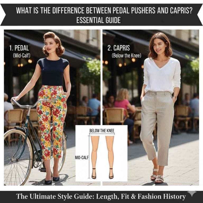 What Is The Difference Between Pedal Pushers And Capris