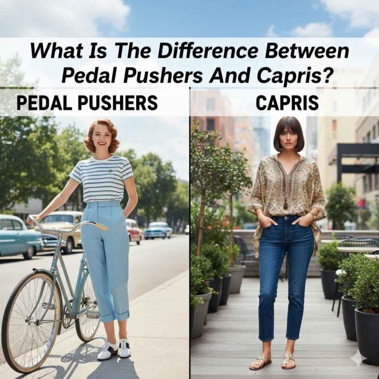 What Is The Difference Between Pedal Pushers And Capris