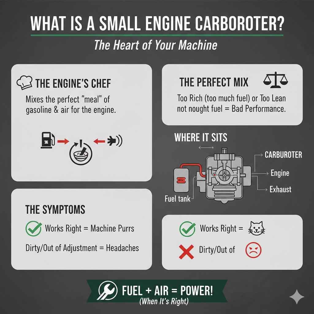 What Is a Small Engine Carburetor