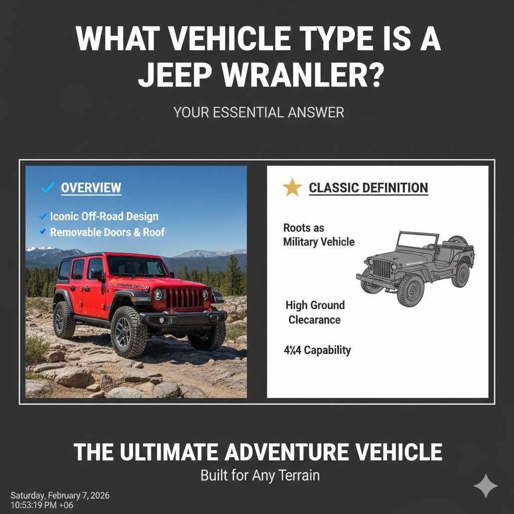 What Vehicle Type Is A Jeep Wrangler