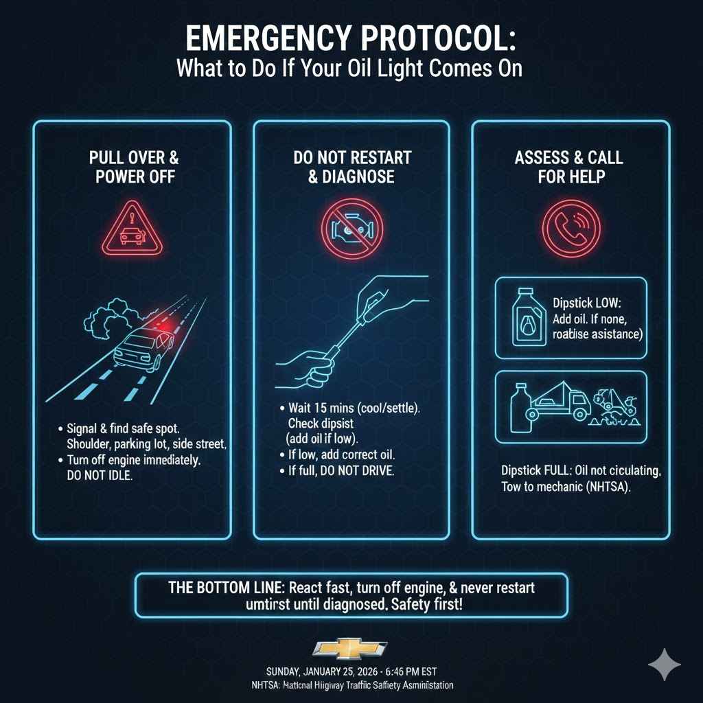 What to Do If Your Oil Light Comes On