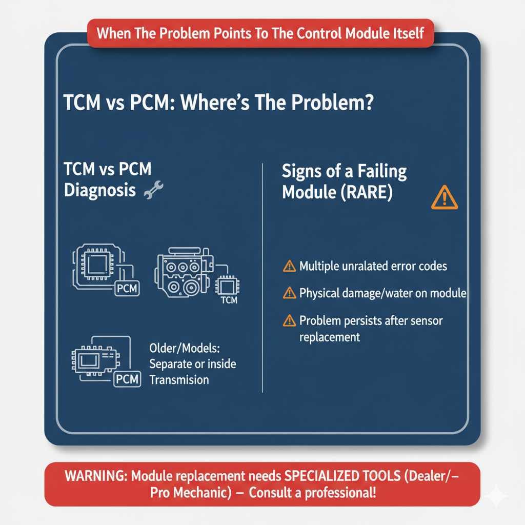 When the Problem Points to the Control Module Itself
