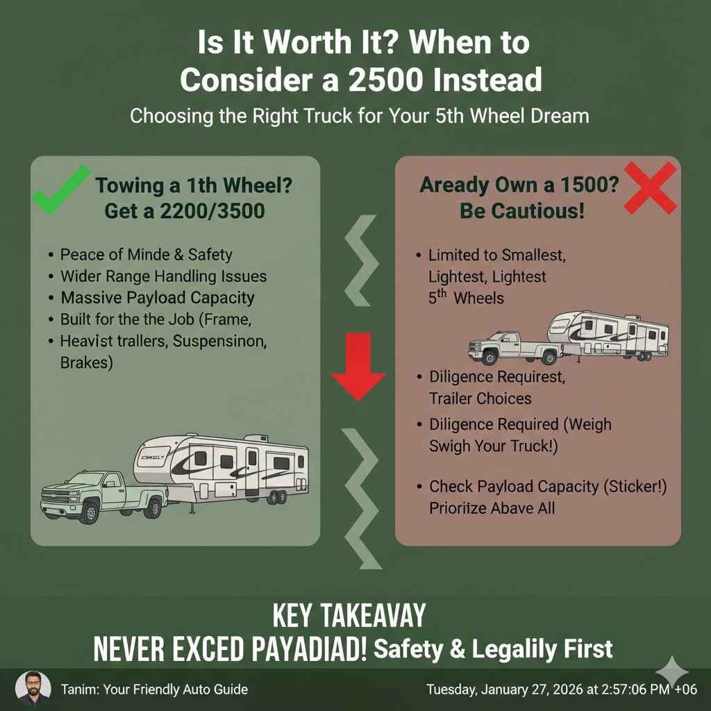 When to Consider a 2500 Instead