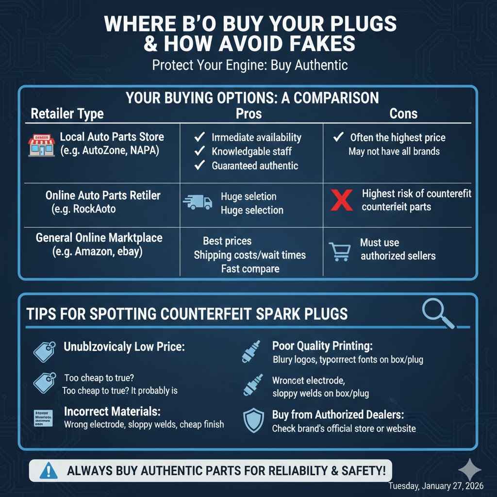 Where to Buy Your Plugs and How to Avoid Fakes