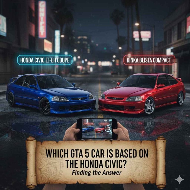 Which GTA 5 Car Is Based on the Honda Civic
