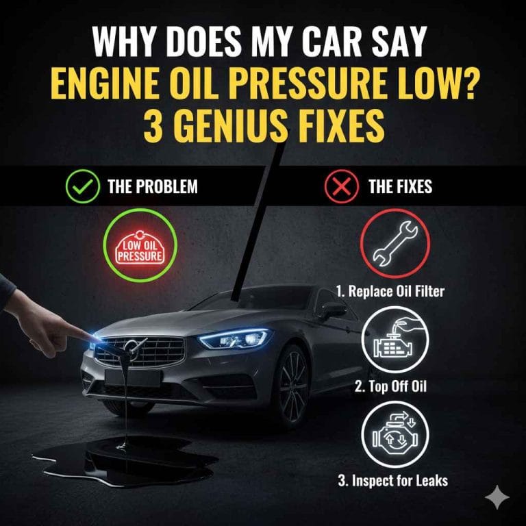 Why Does My Car Say Engine Oil Pressure Low 3 Genius Fixes