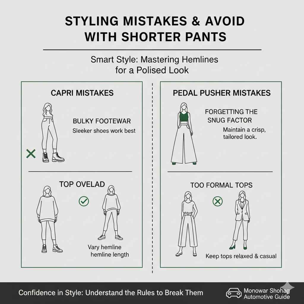Styling Mistakes to Avoid with Shorter Pants