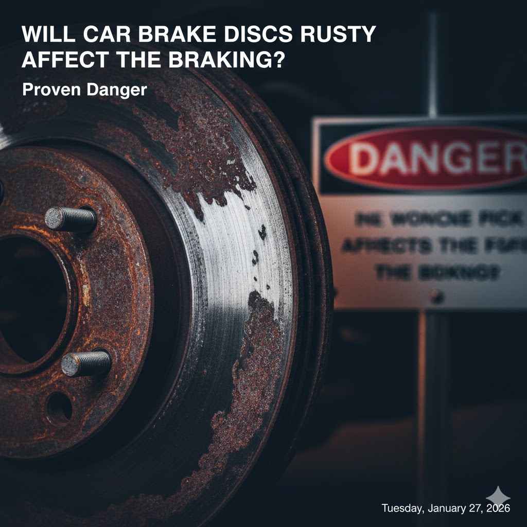 Will Car Brake Discs Rusty Affect The Braking