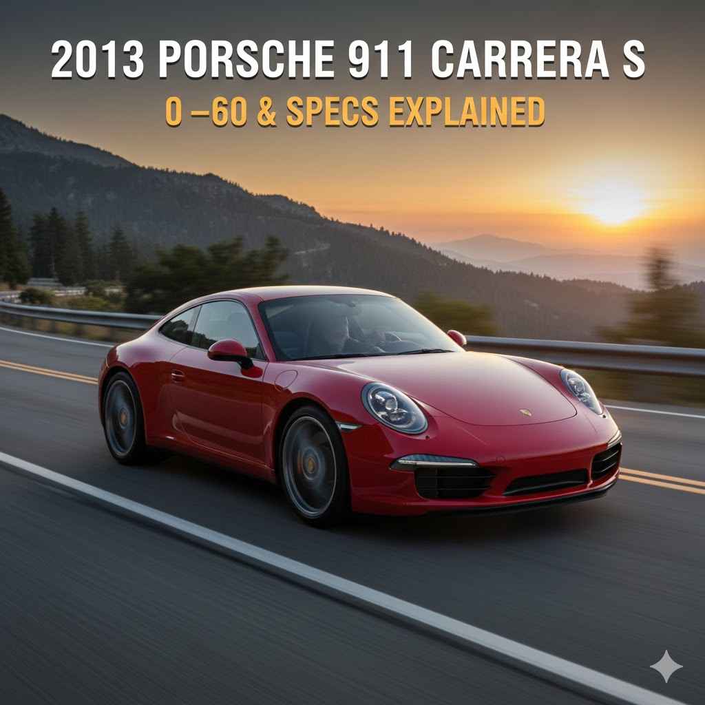 2013 Porsche 911 Carrera S 0–60 & Specs Explained
