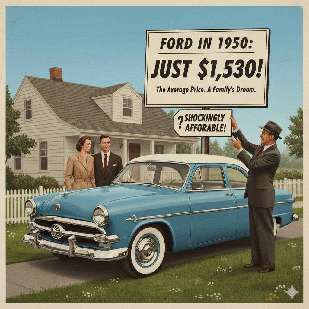 How Much Did a Ford Car Cost in 1950