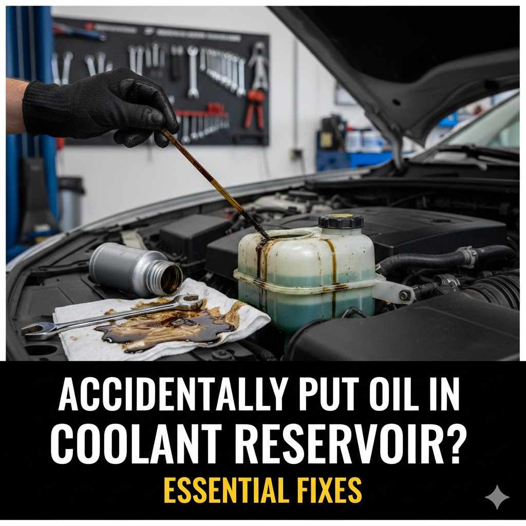Accidentally Put Oil In Coolant Reservoir