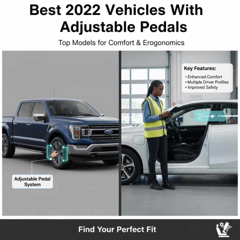 Best 2022 Vehicles With Adjustable Pedals