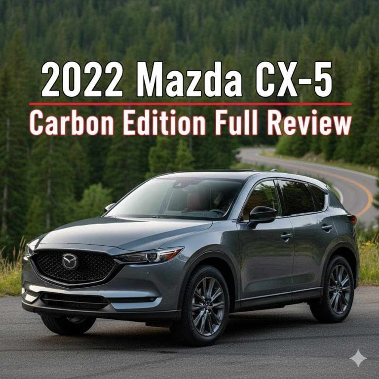 2022 Mazda CX-5 Carbon Edition Full Review