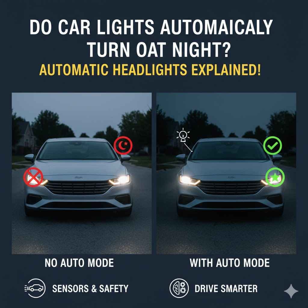 Do Car Lights Automatically Turn On at Night