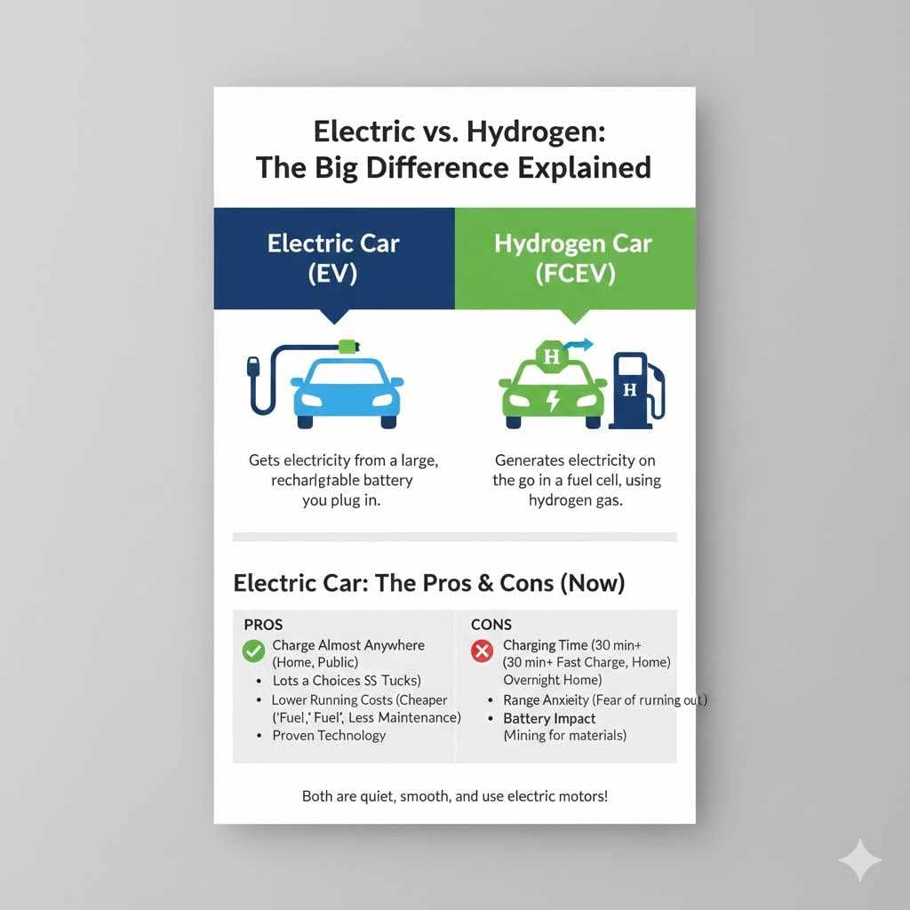 Electric vs. Hydrogen