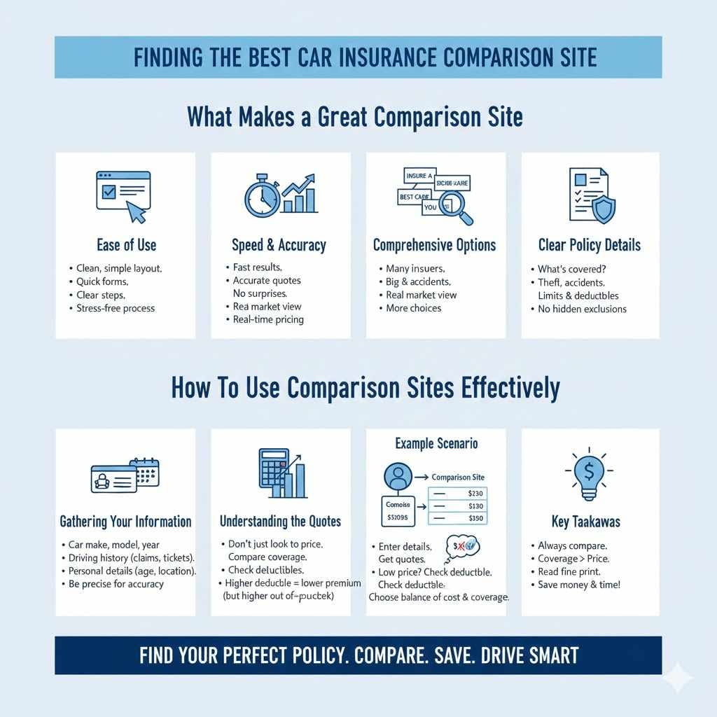 Finding the Best Car Insurance Comparison Site