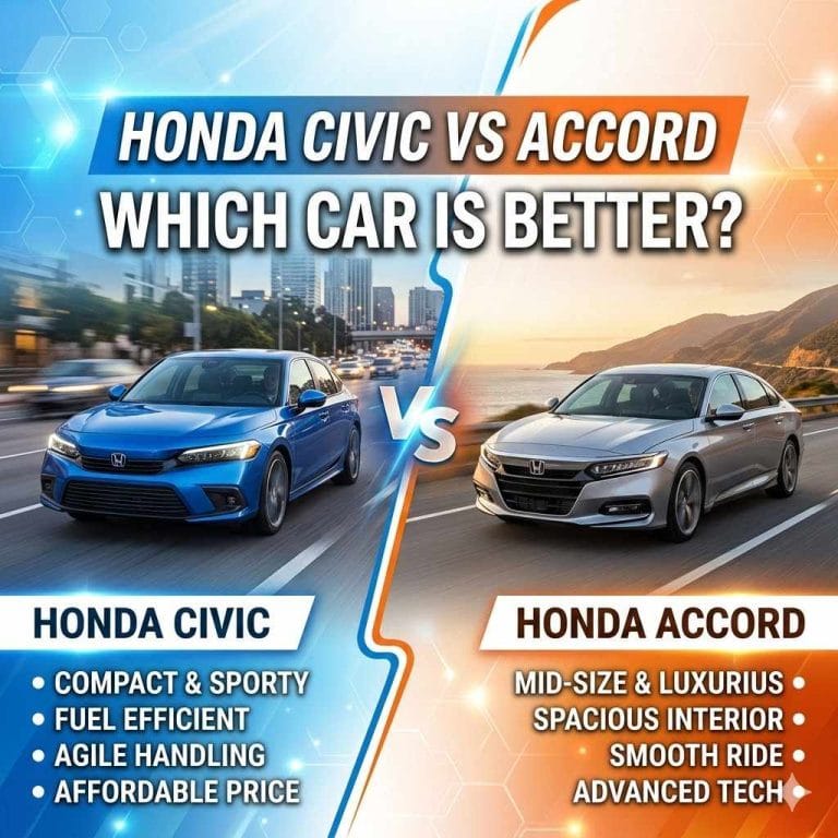 Honda Civic vs Accord Which Car Is Better