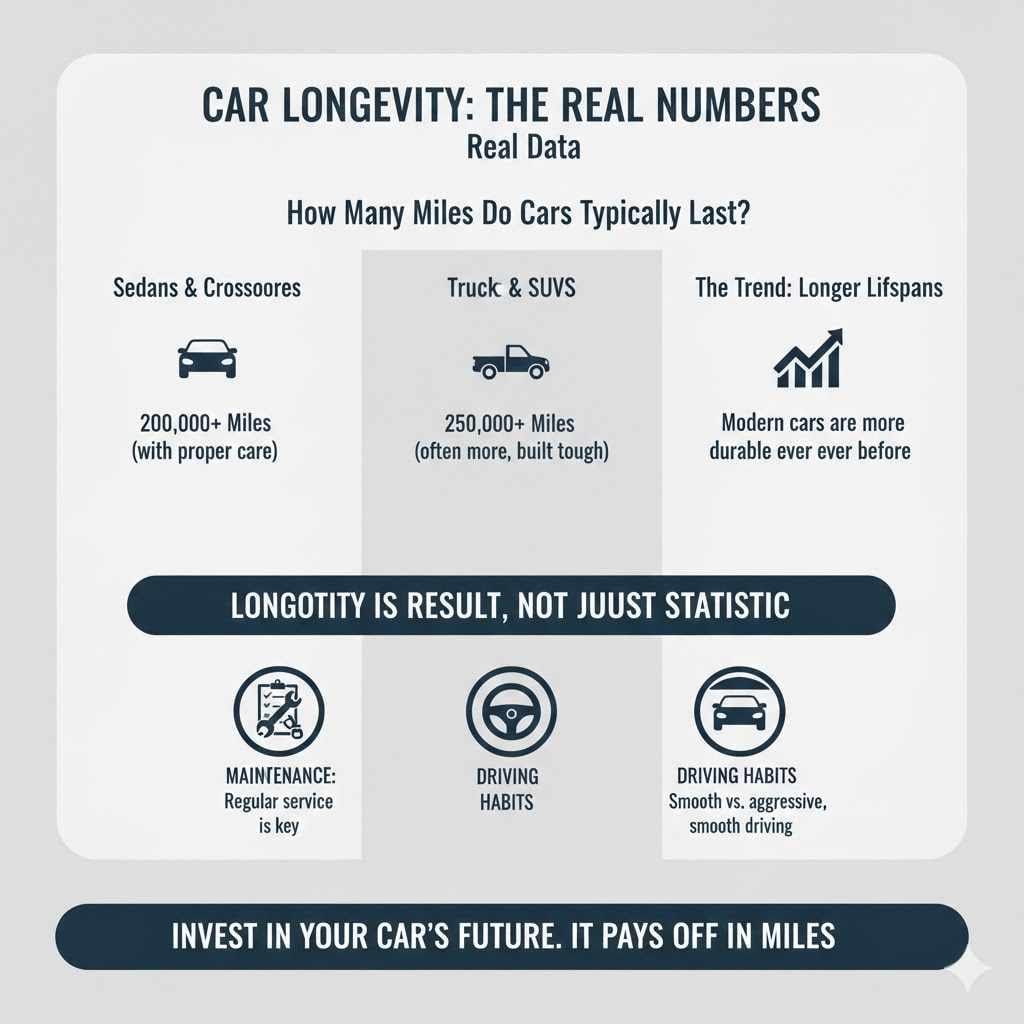 How Many Miles Do Cars Typically Last