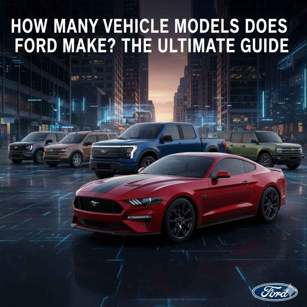 How Many Vehicle Models Does Ford Make