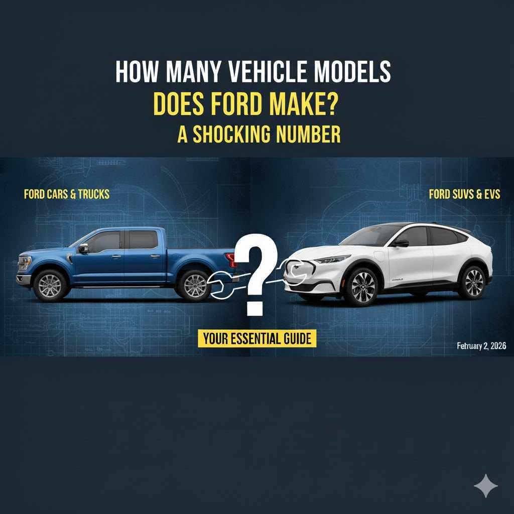 How Many Vehicle Models Does Ford Make