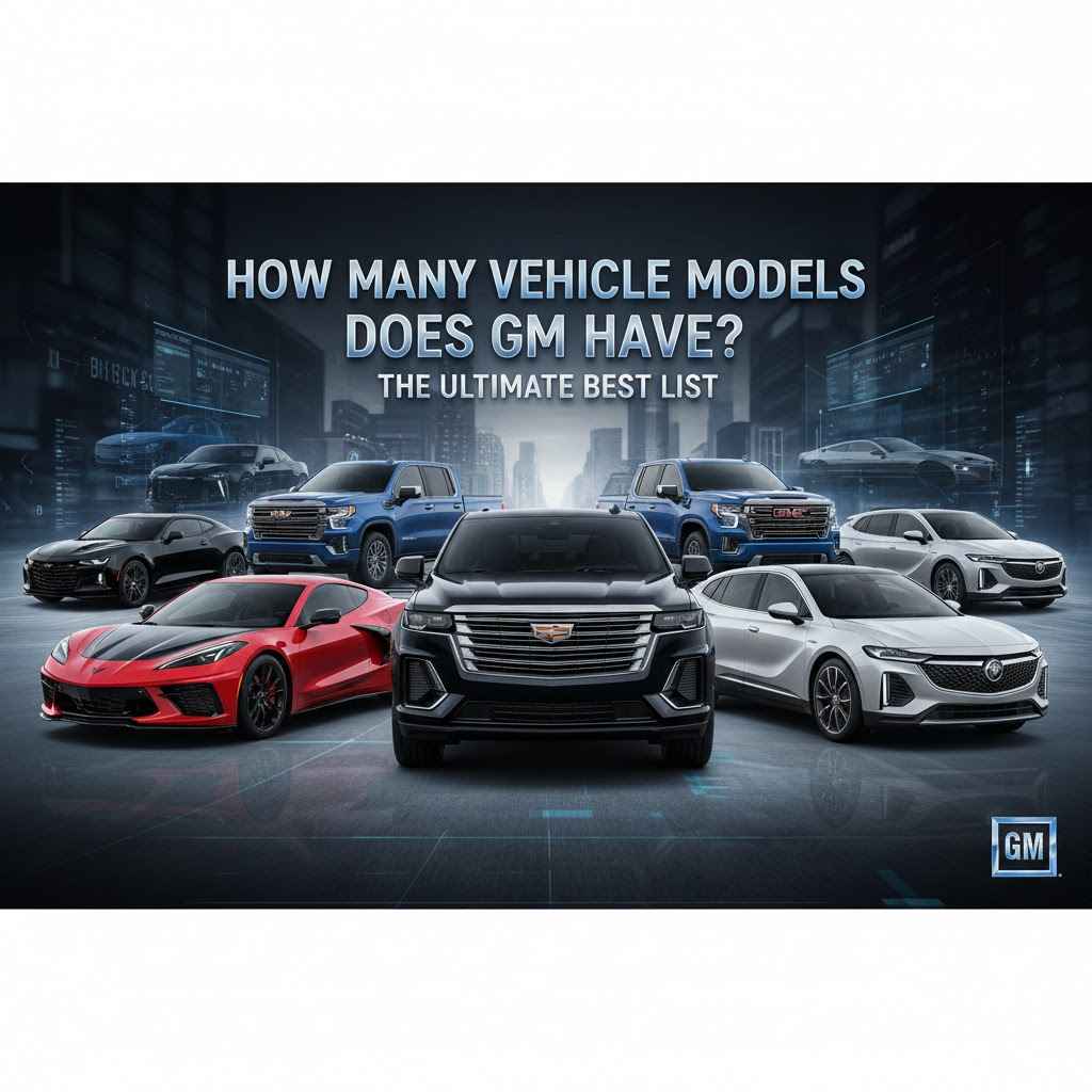 How Many Vehicle Models Does GM Have