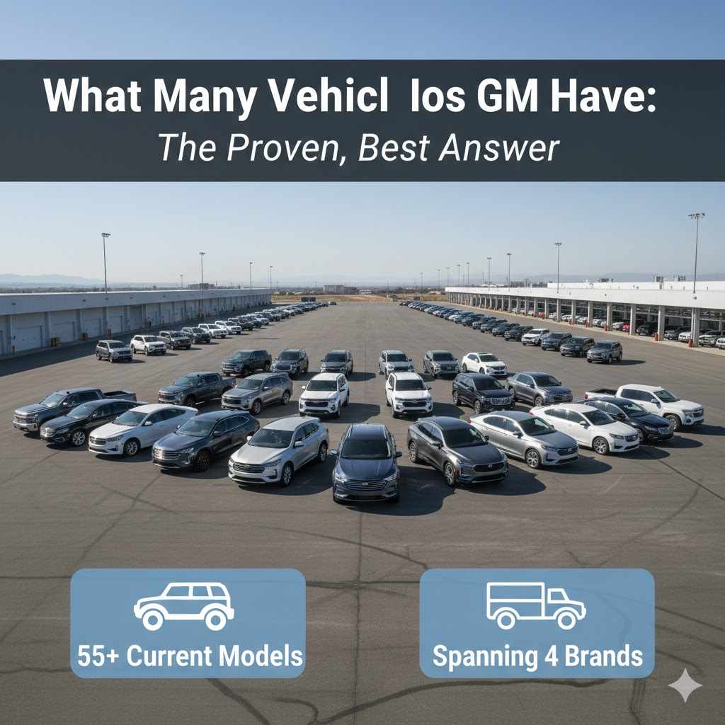 How Many Vehicle Models Does Gm Have