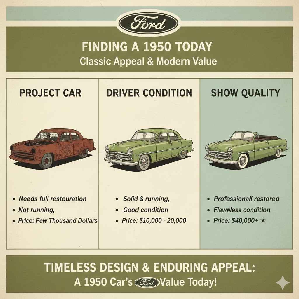Finding a 1950 Ford Today