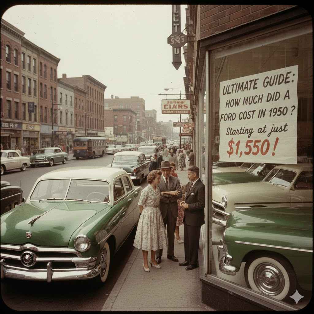 How Much Did a Ford Car Cost in 1950 Ultimate Guide