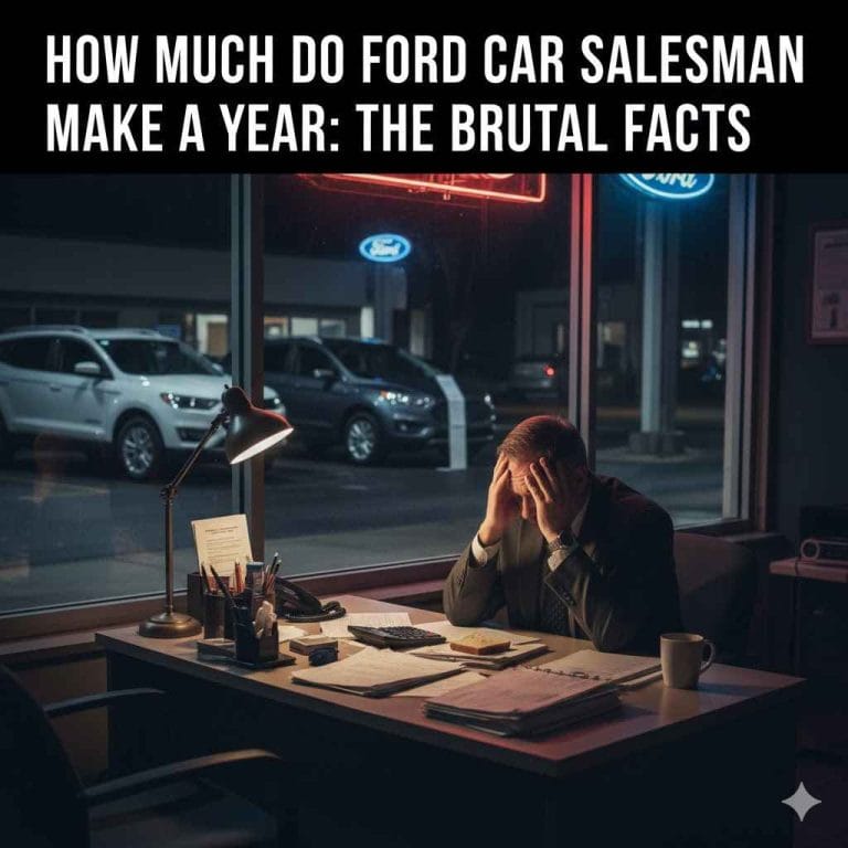 How Much Do Ford Car Salesman Make a Year