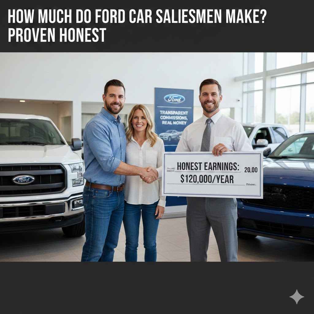 How Much Do Ford Car Salesman Make a Year Proven Honest