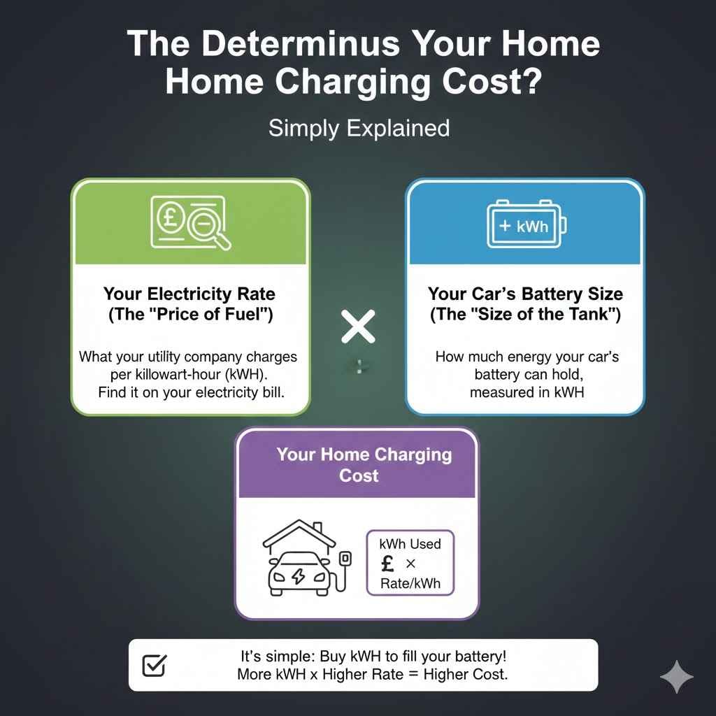 What Determines Your Home Charging Cost