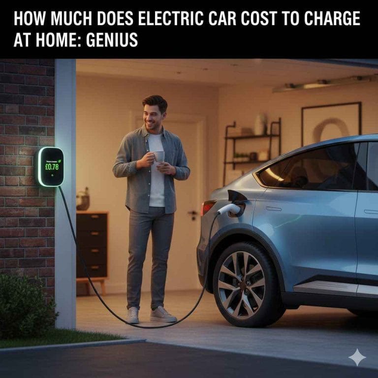 How Much Does Electric Car Cost To Charge At Home Genius
