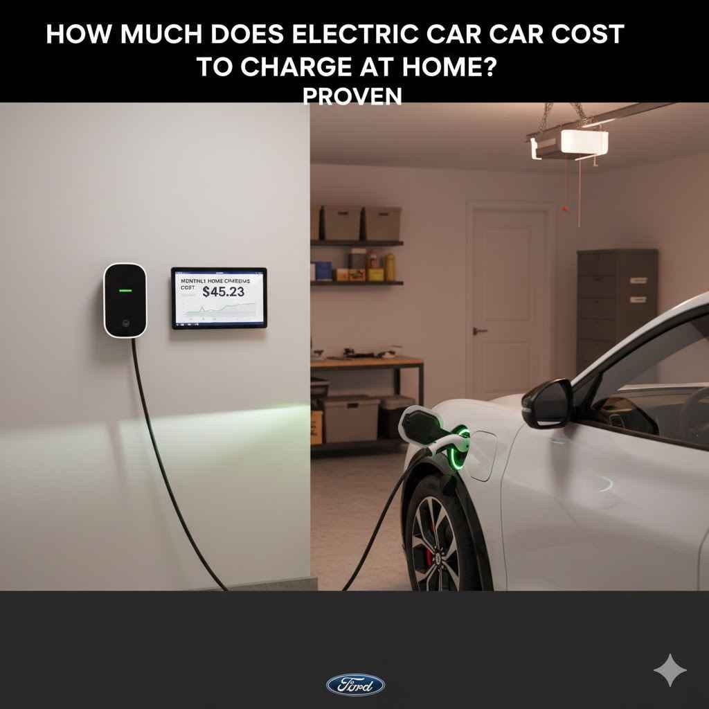 How Much Does Electric Car Cost To Charge At Home Proven Cost