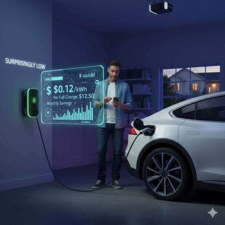 How Much Does Electric Car Cost to Charge at Home Surprising