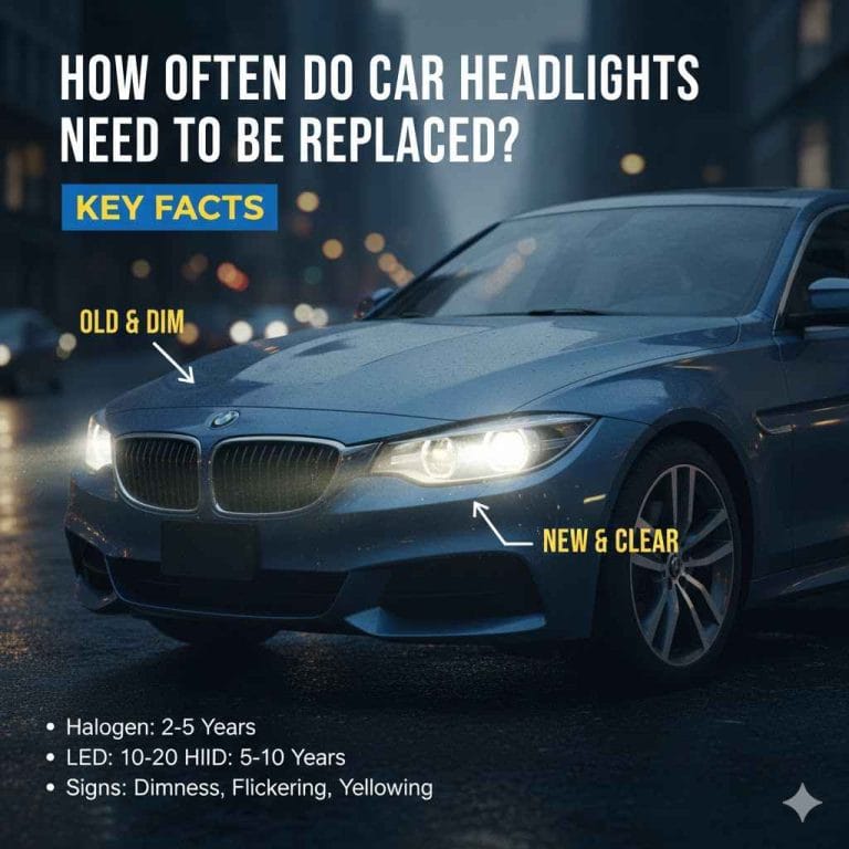 How Often Do Car Headlights Need To Be Replaced? Key Facts