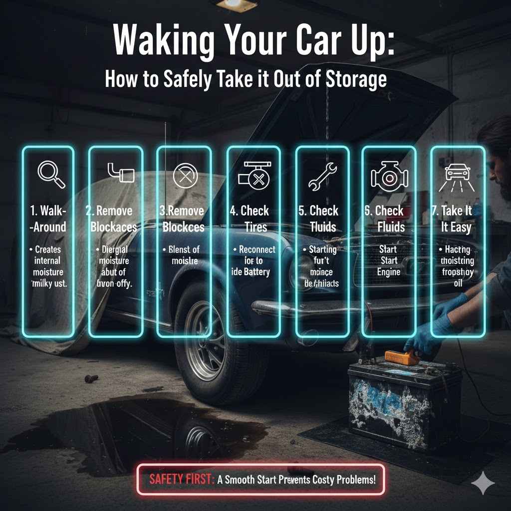 How to Safely Take it Out of Storage