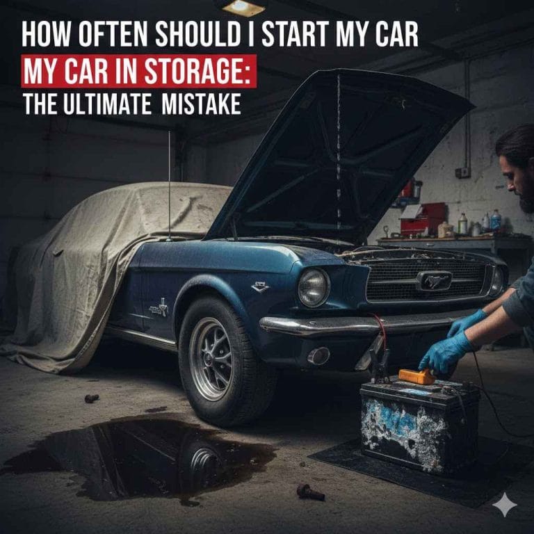 How Often Should I Start My Car In Storage The Ultimate Mistake