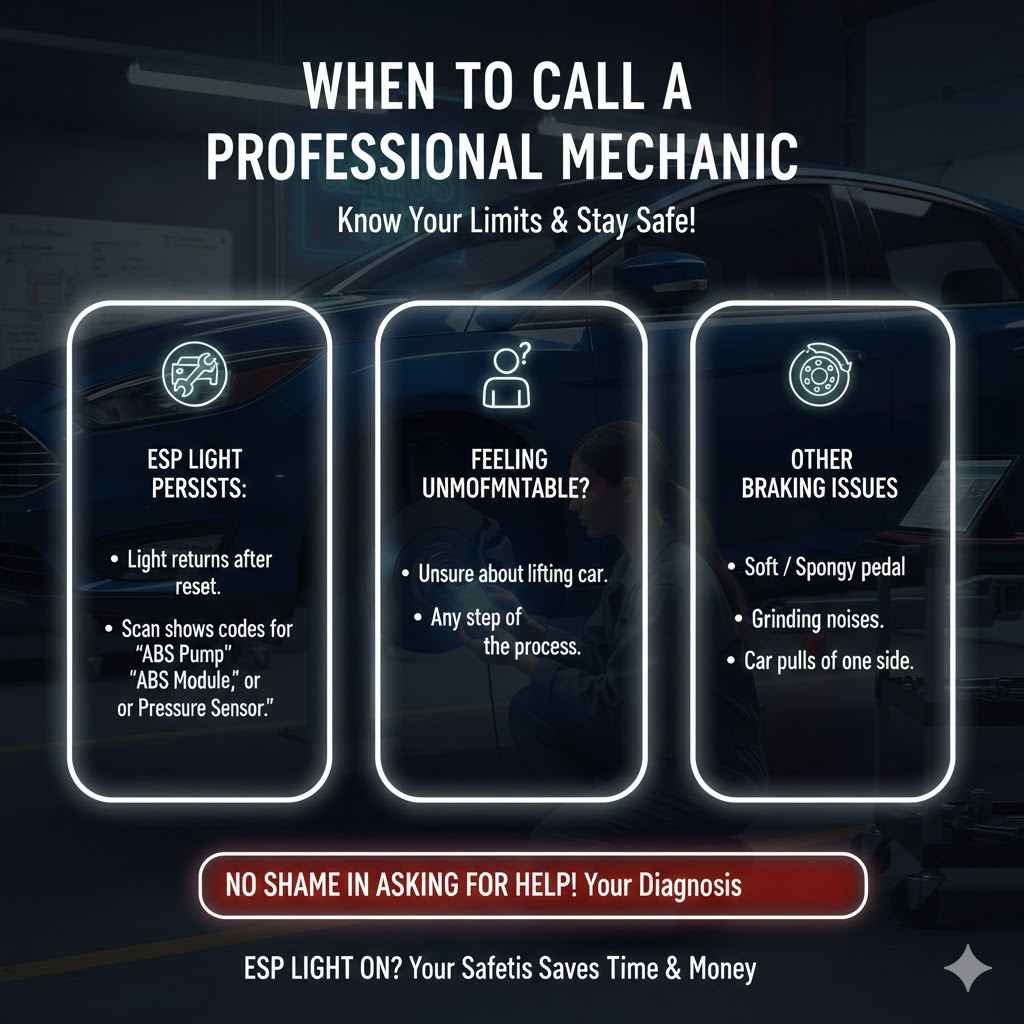 When to Call a Professional Mechanic