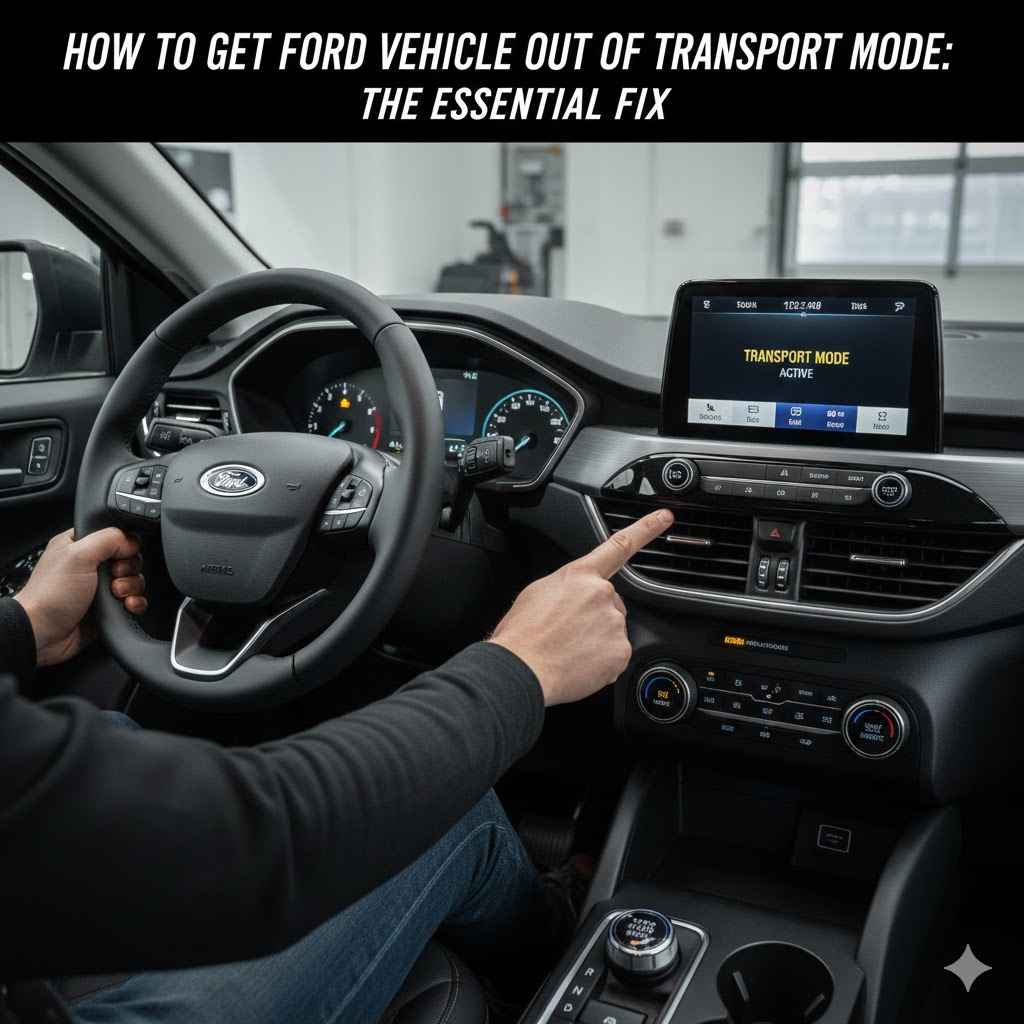 How To Get Ford Vehicle Out Of Transport Mode