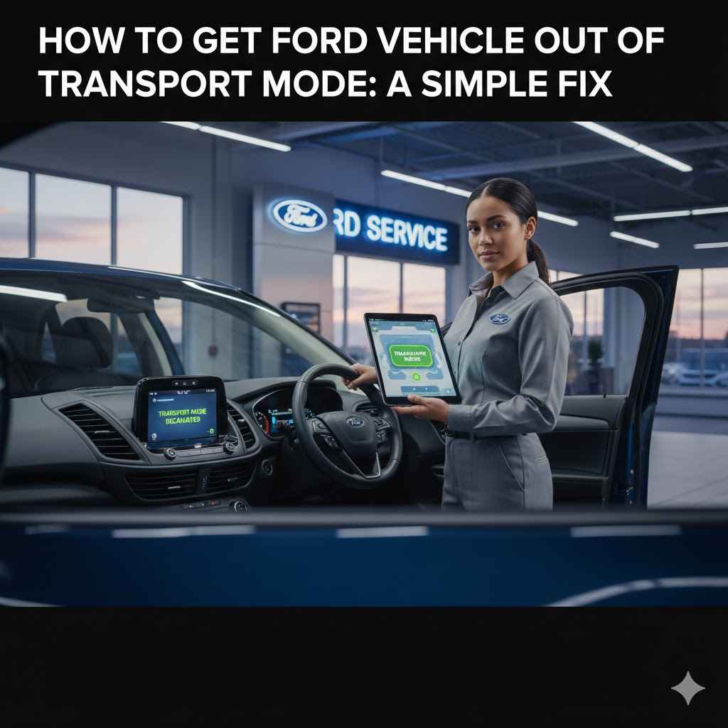 How To Get Ford Vehicle Out Of Transport Mode A Simple Fix